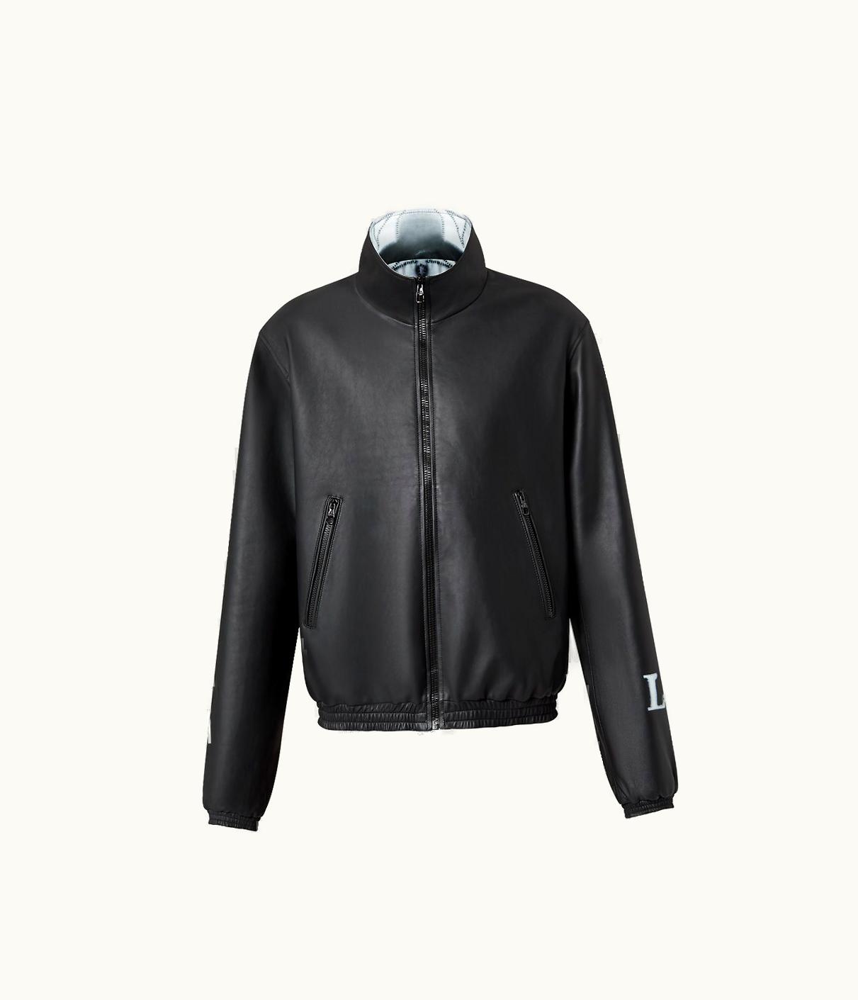 Louis Vuitton Louis Vuitton Monogram Shibori Reversible Mix Leather Blouson