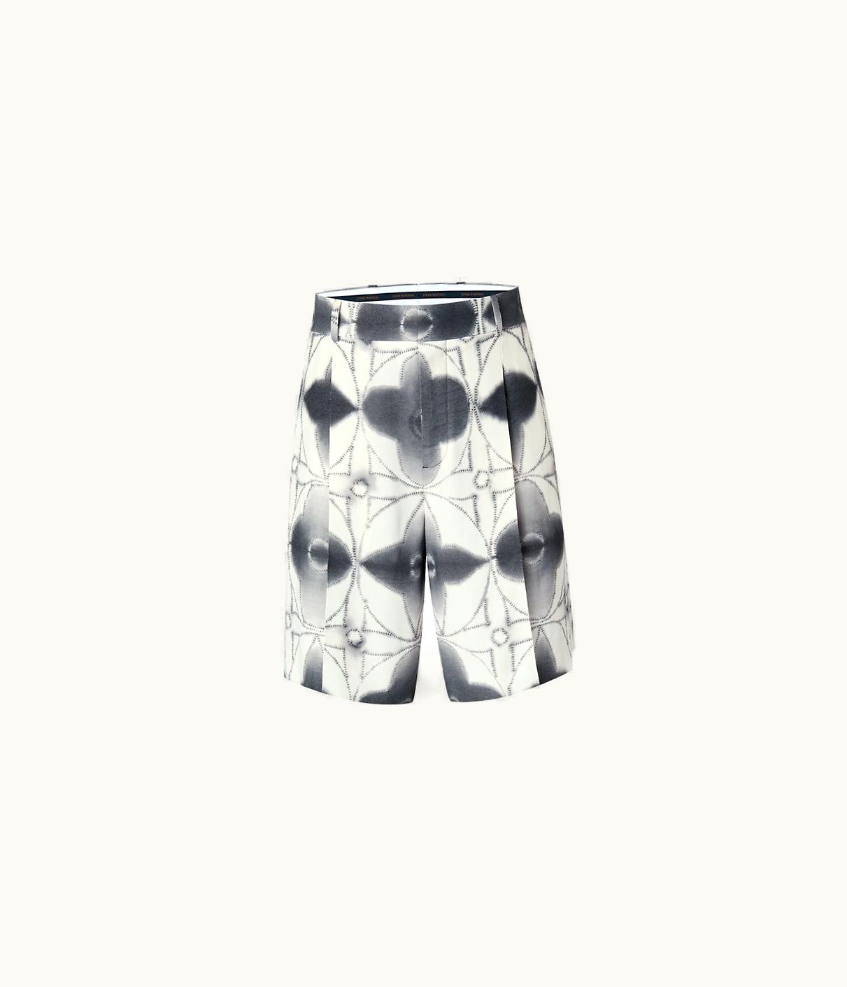 Louis Vuitton Louis Vuitton Monogram Shibori Tailored Shorts