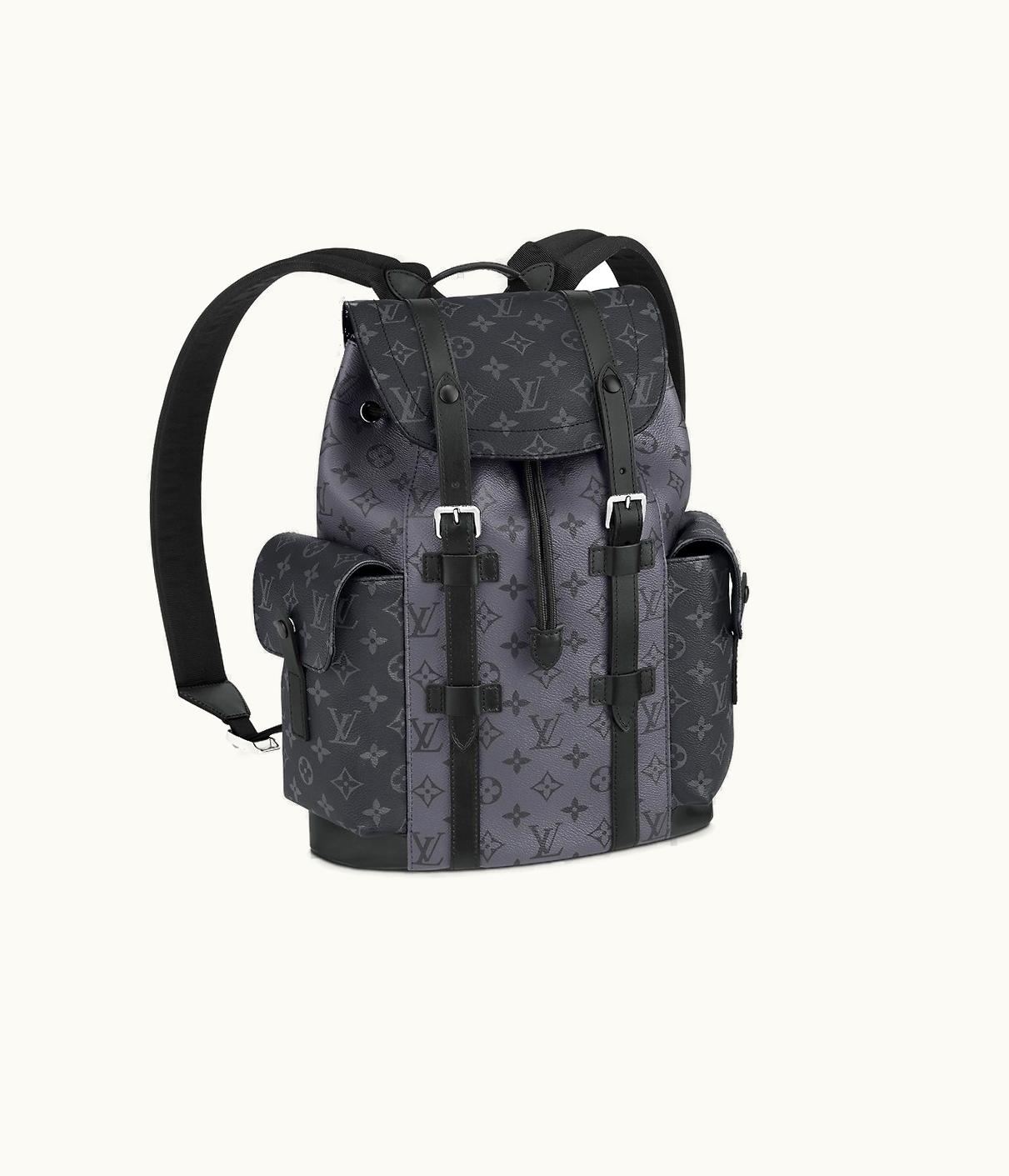 Louis Vuitton Louis Vuitton Christopher PM Monogram Eclipse Reverse Backpack Black