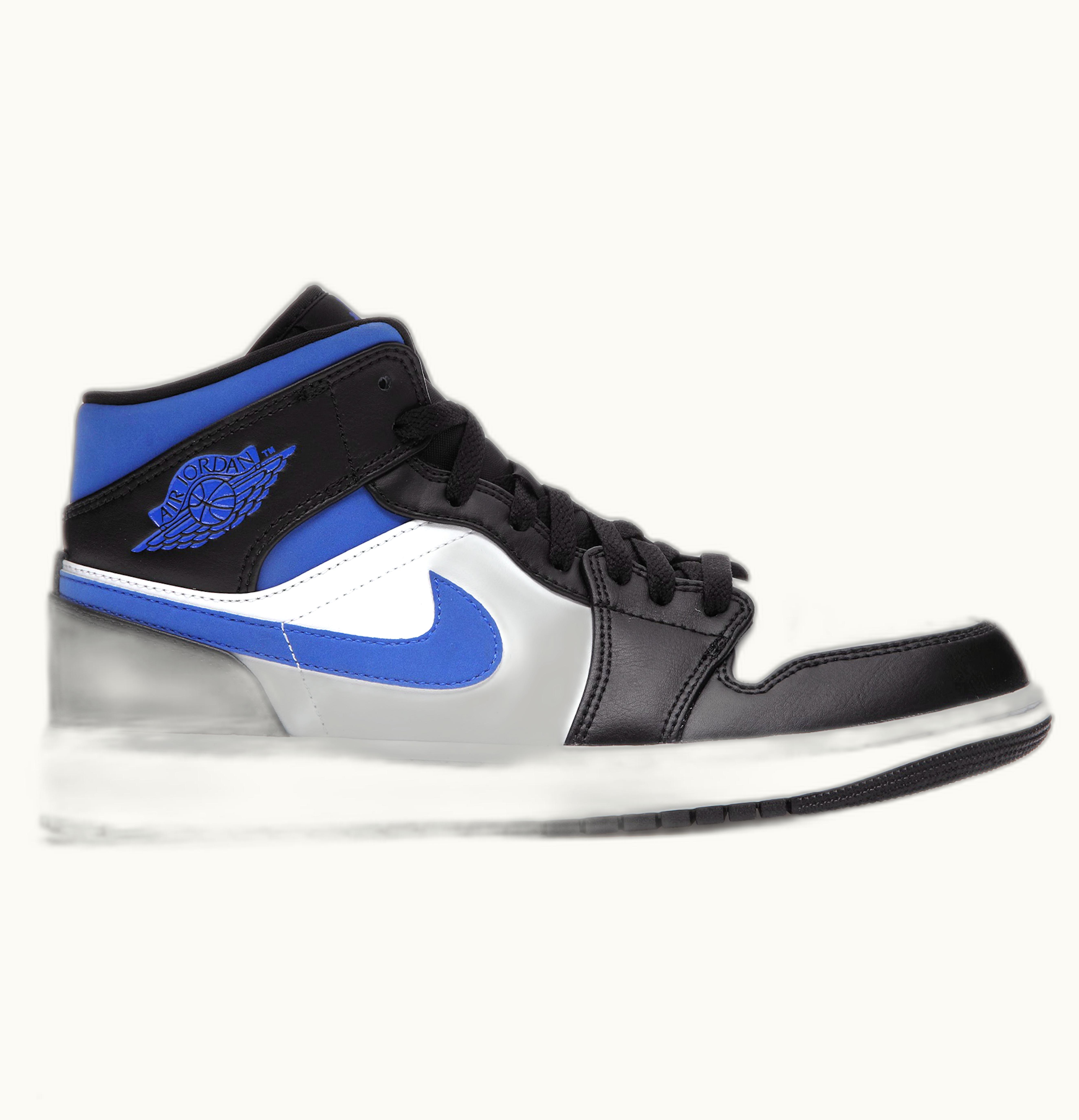 Jordan Air Jordan 1 Mid White Black Royal