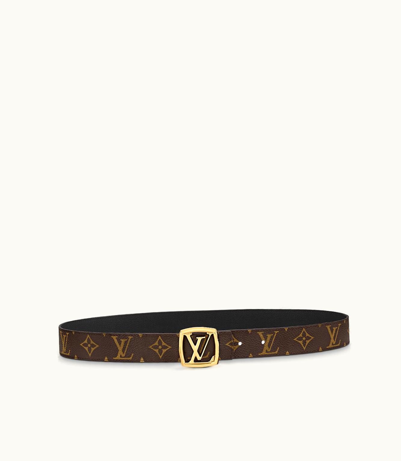 Louis Vuitton Louis Vuitton LV Louise 30Mm Reversible Belt