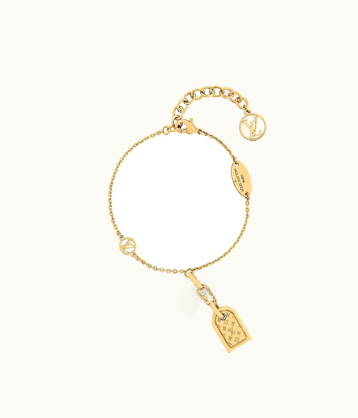 Louis Vuitton Louis Vuitton Precious Nanogram Tag Bracelet