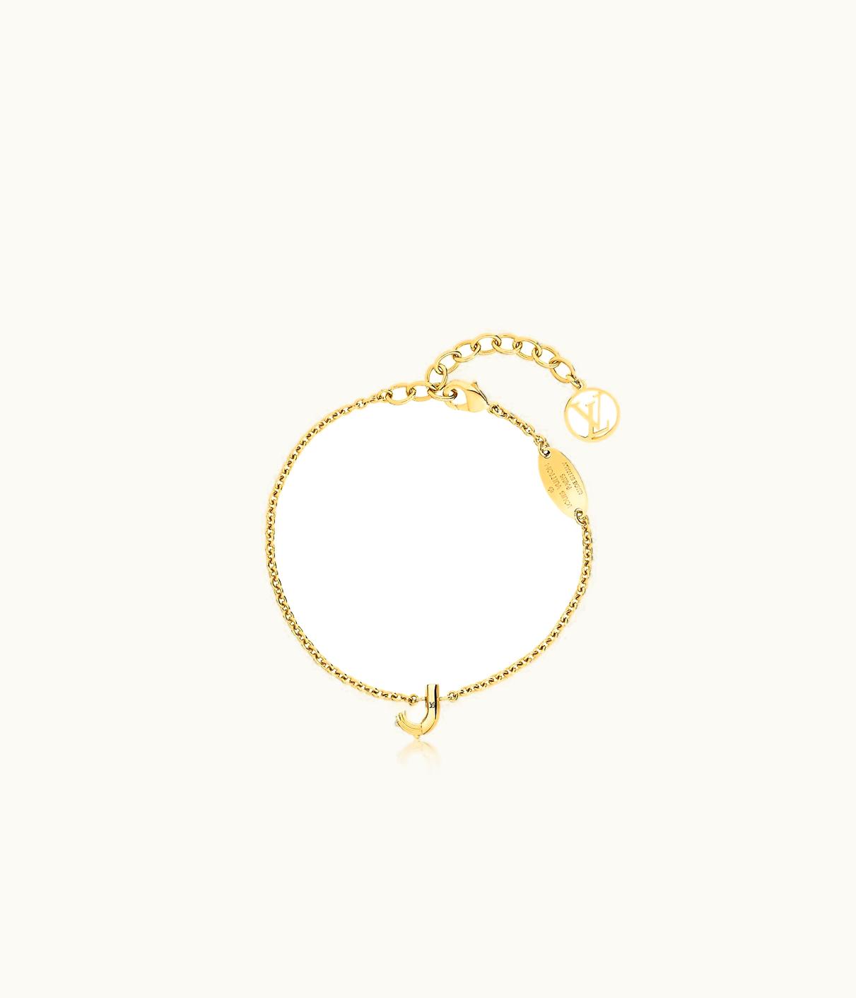 Louis Vuitton Louis Vuitton LV & Me Bracelet, Letter J