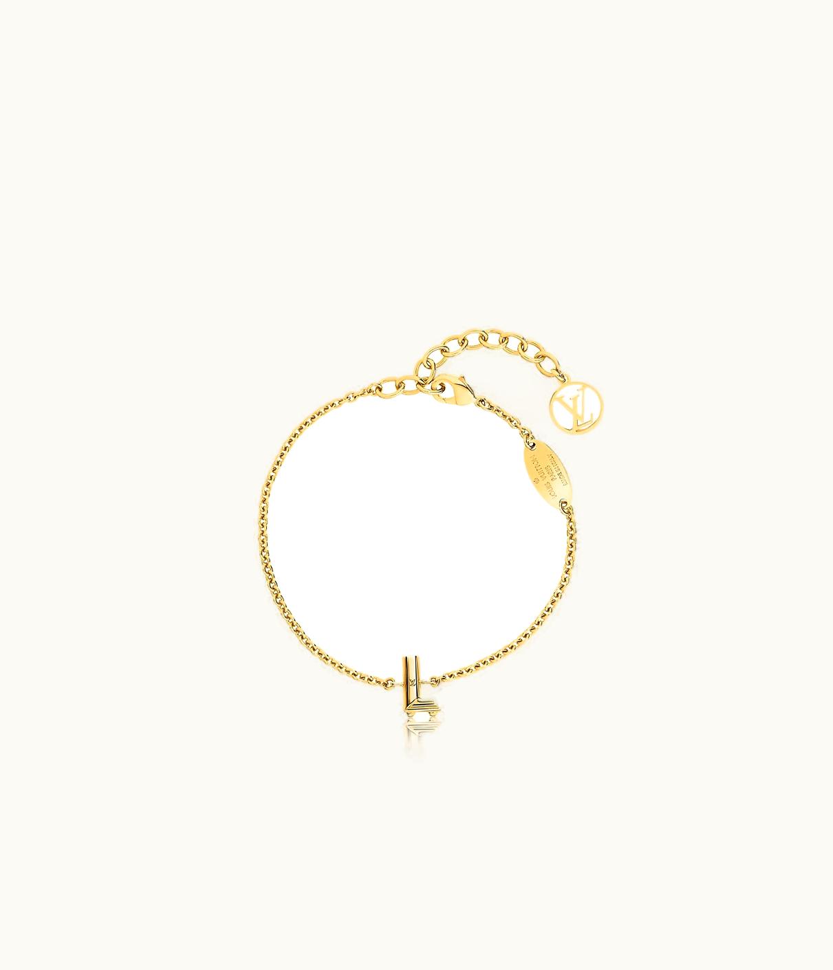 Louis Vuitton Louis Vuitton LV & Me Bracelet, Letter L