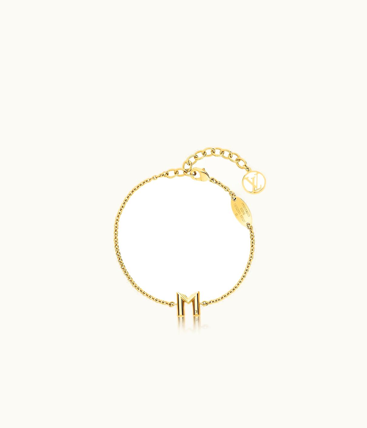 Louis Vuitton Louis Vuitton LV & Me Bracelet, Letter M