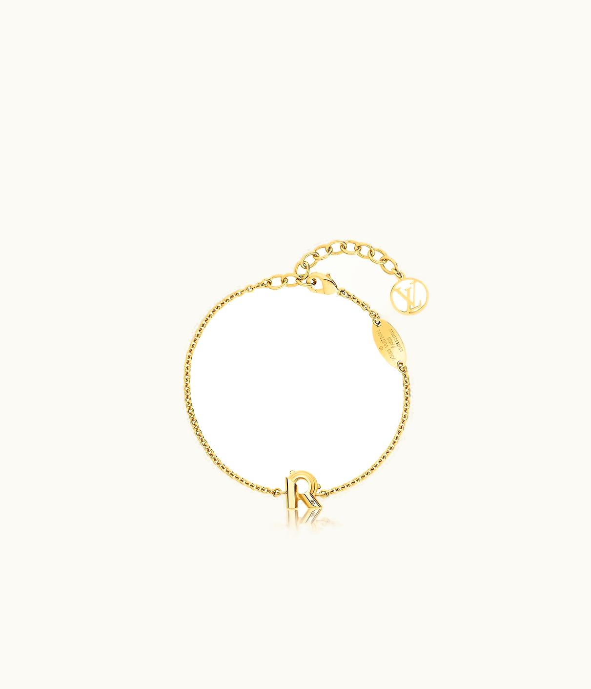 Louis Vuitton Louis Vuitton LV & Me Bracelet, Letter R