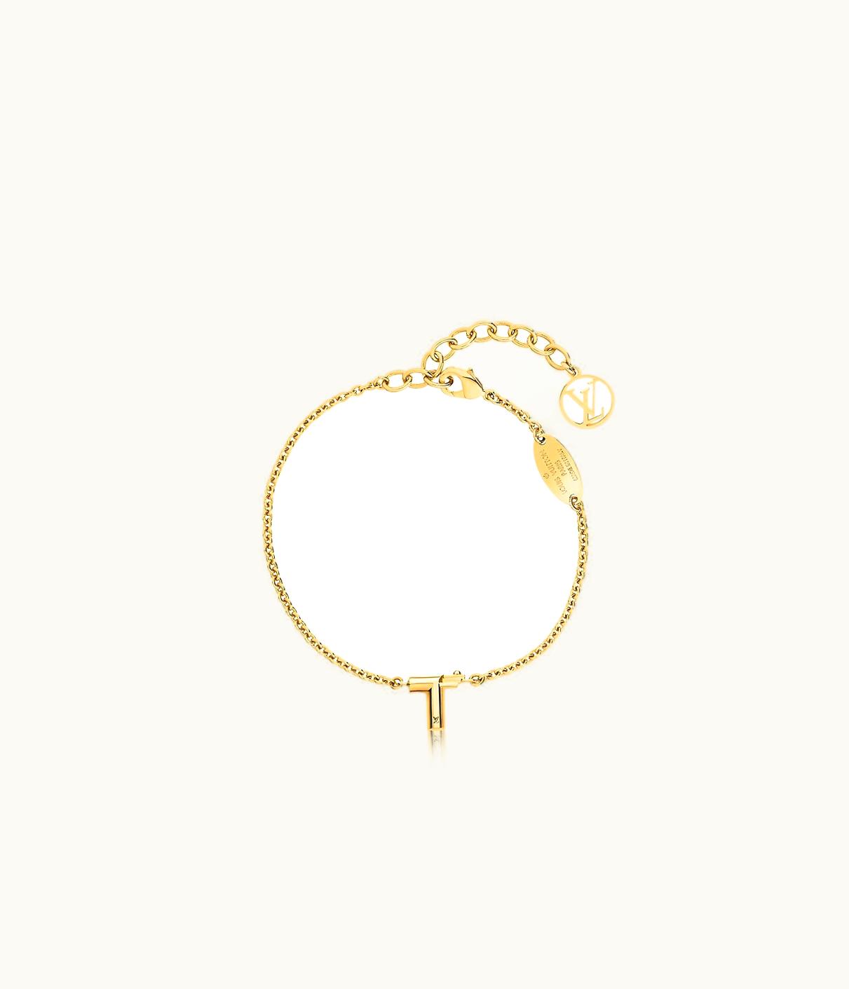 Louis Vuitton Louis Vuitton LV & Me Bracelet, Letter T