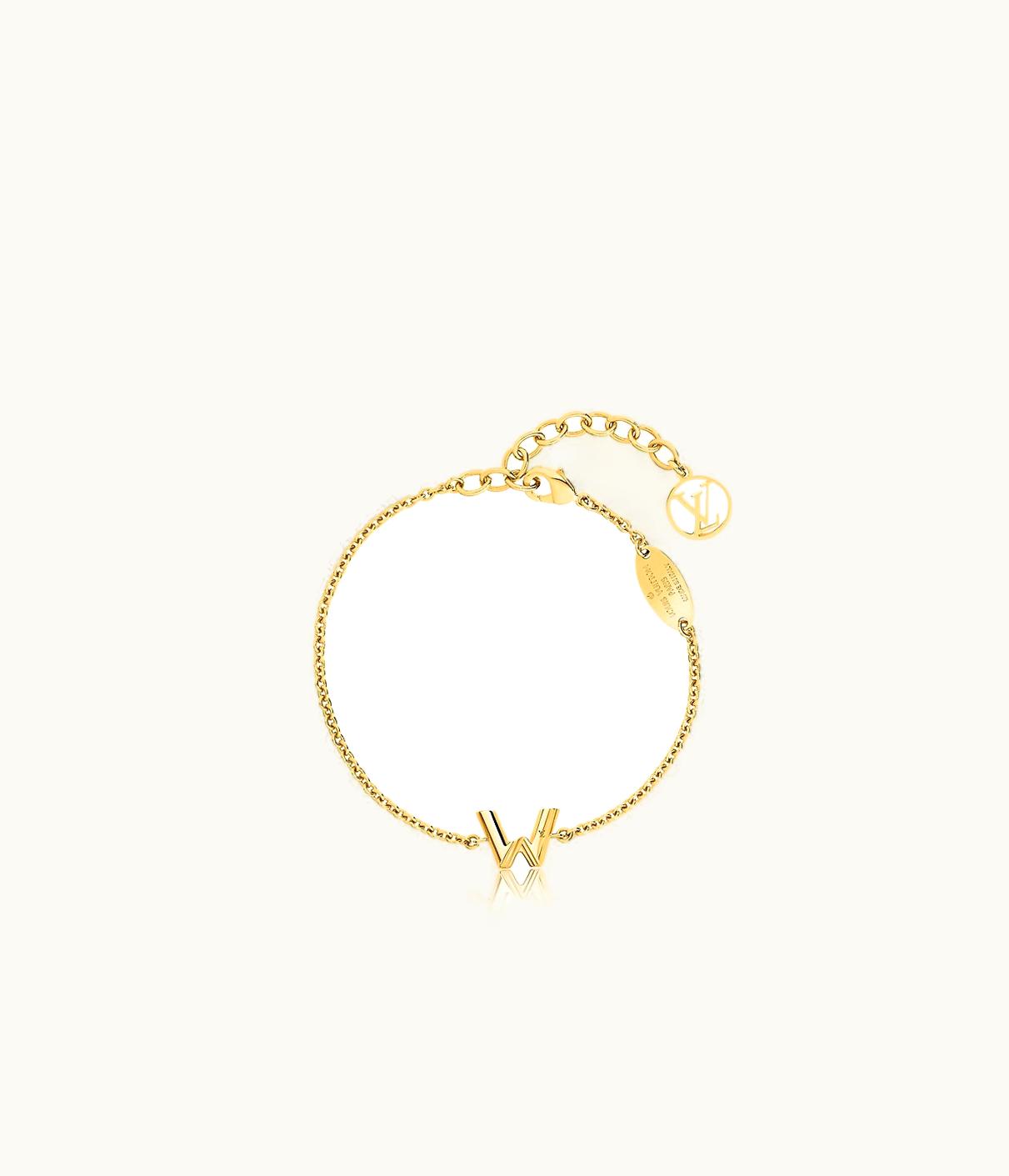 Louis Vuitton Louis Vuitton LV & Me Bracelet, Letter W