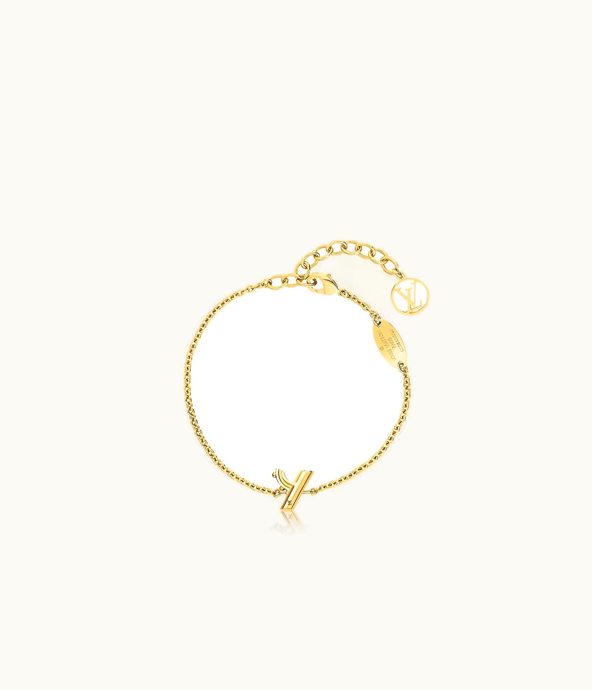 Louis Vuitton Louis Vuitton LV & Me Bracelet, Letter Y
