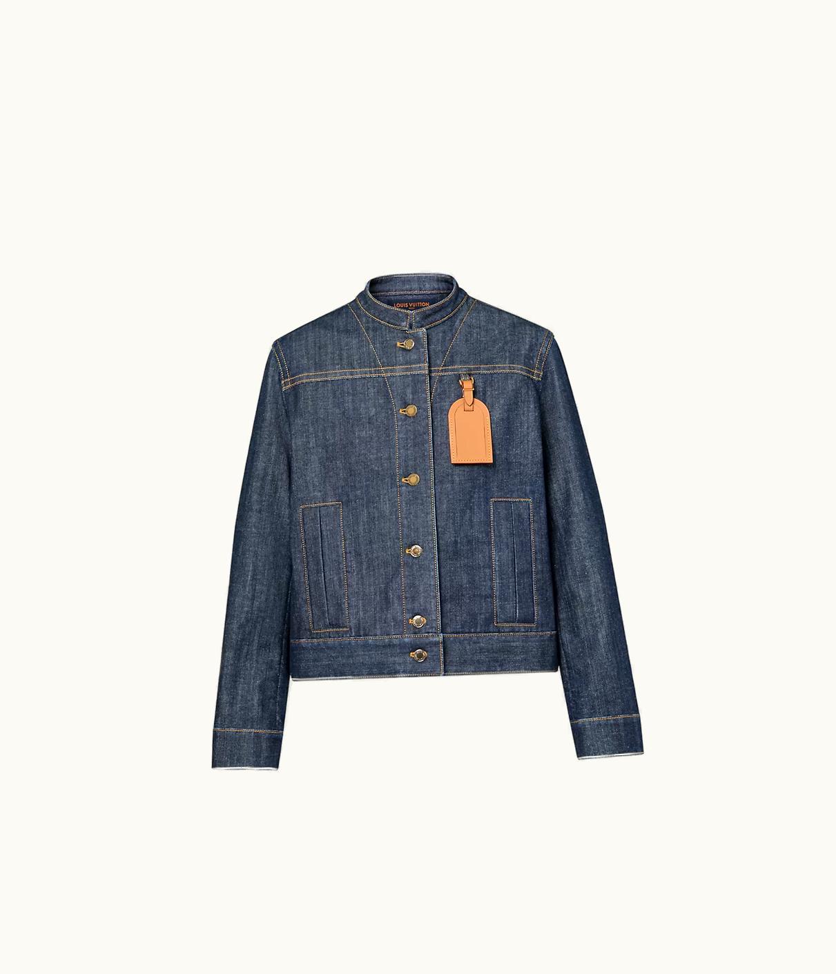 Louis Vuitton Louis Vuitton Travel Tag Denim Jacket UZ0146940