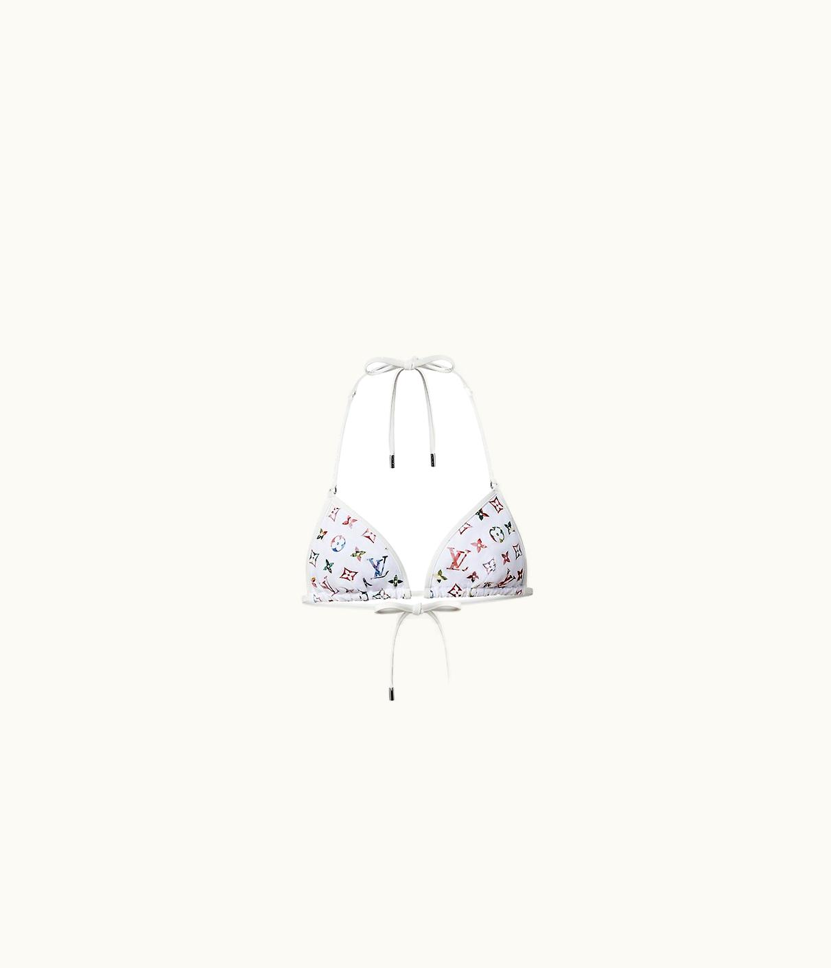 Louis Vuitton Louis Vuitton Vintage Flower Monogram Bikini Top