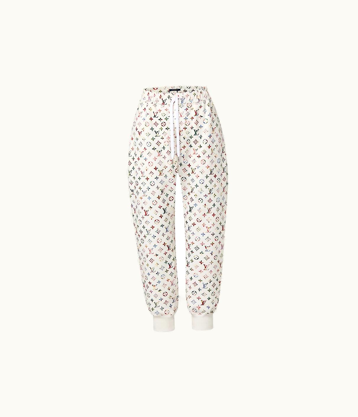Louis Vuitton Louis Vuitton Vintage Flower Monogram Jogging Trousers
