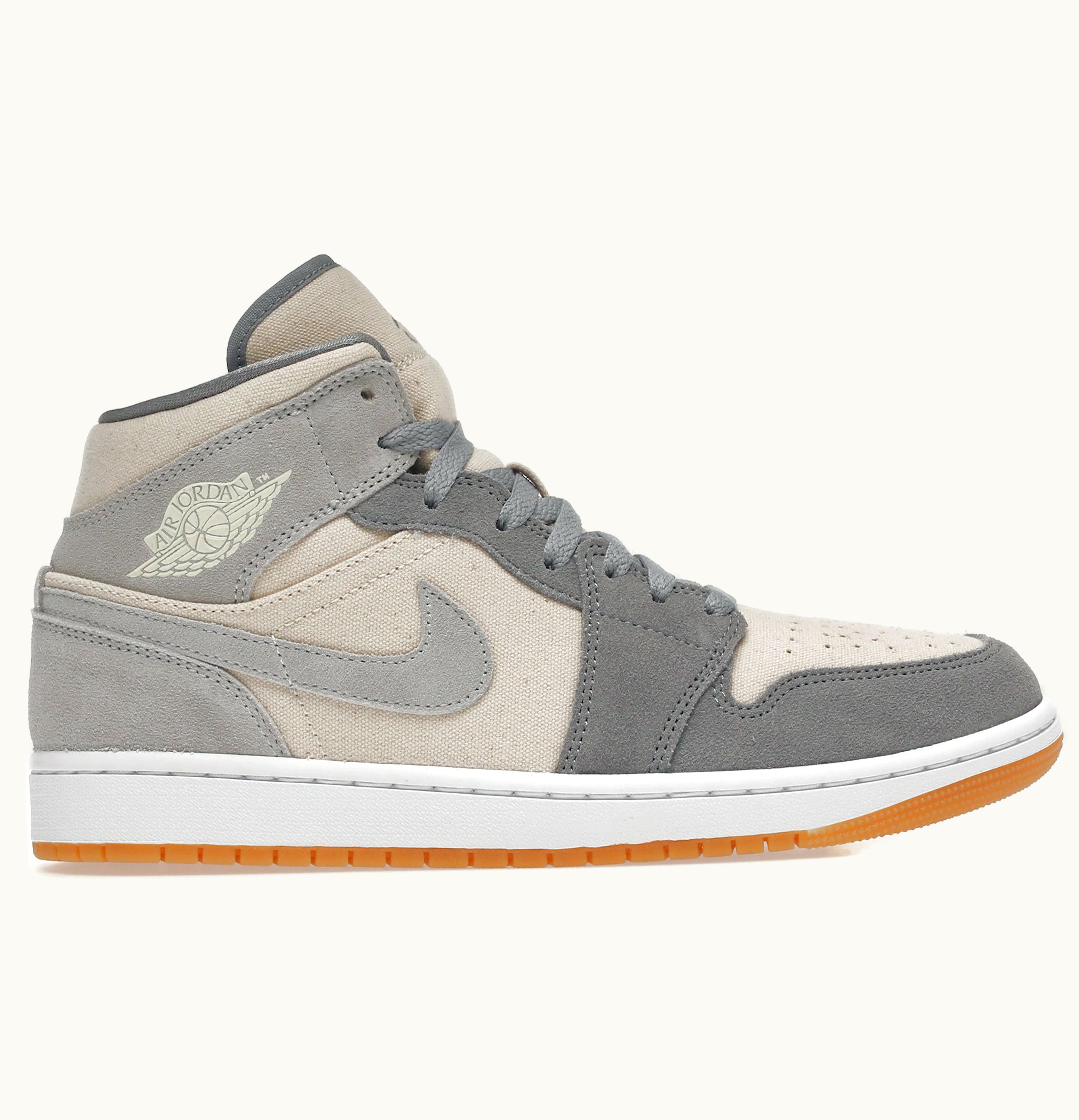 Jordan Air Jordan 1 Mid Cream Grey
