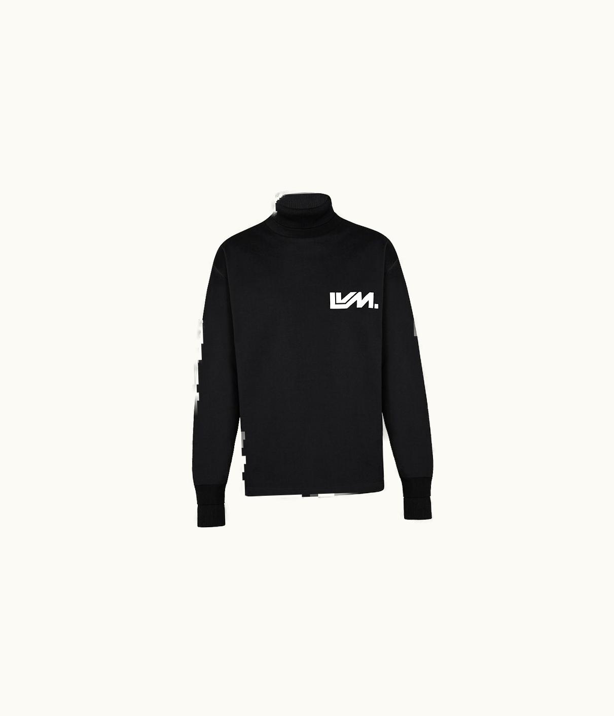 Louis Vuitton Louis Vuitton Wool Knit Rib Trompe L'Oeil Printed Long Sleeve T-Shirt