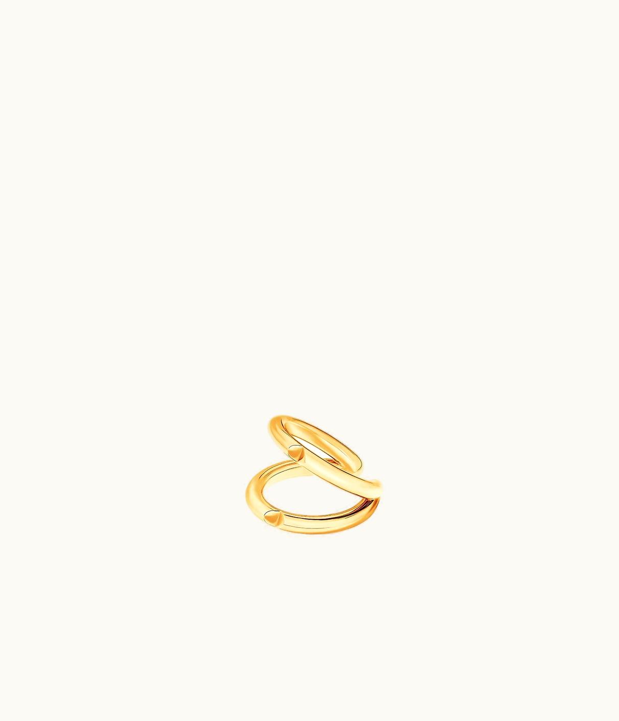 Louis Vuitton Louis Vuitton LV Volt Upside Down Ring, Yellow Gold UZ0149045