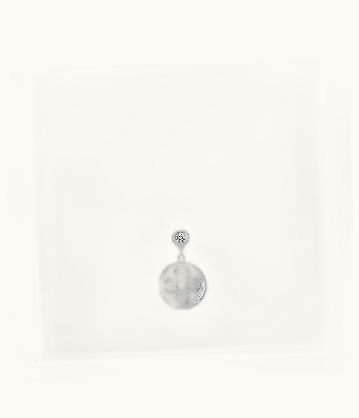 Louis Vuitton Louis Vuitton Idylle Blossom Ear Stud, White Gold And Diamonds - Per Unit