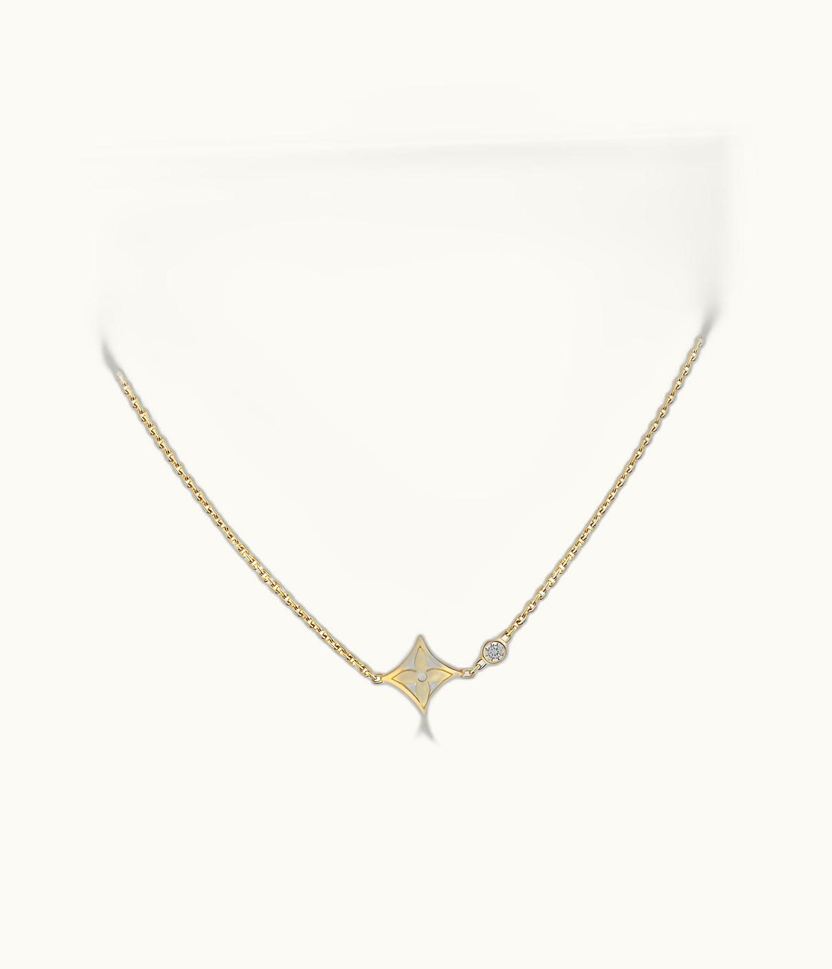 Louis Vuitton Louis Vuitton Idylle Blossom Pendant, Yellow Gold And Diamond