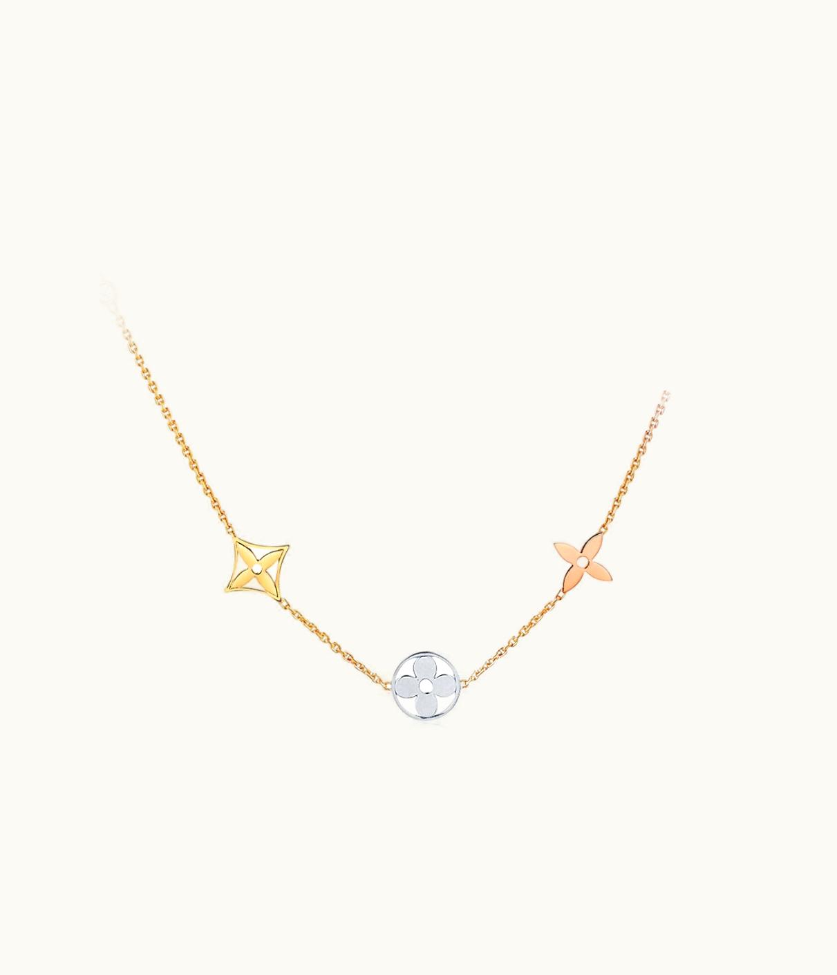 Louis Vuitton Louis Vuitton Idylle Blossom Sautoir, 3 Golds And Diamonds