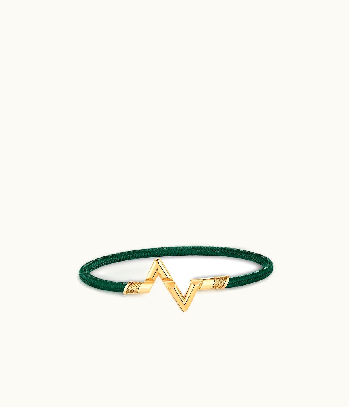 Louis Vuitton Louis Vuitton LV Volt Upside Down Play Large Bracelet, Yellow Gold UZ0149092