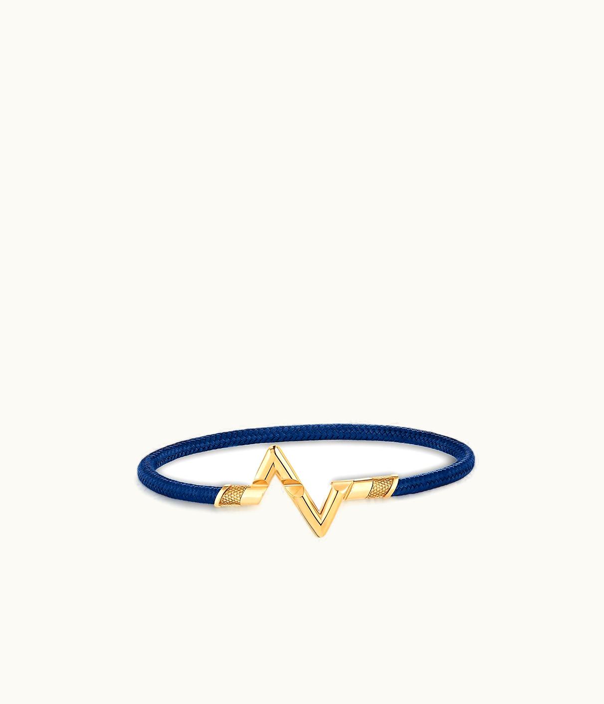 Louis Vuitton Louis Vuitton LV Volt Upside Down Play Large Bracelet, Yellow Gold UZ0149094