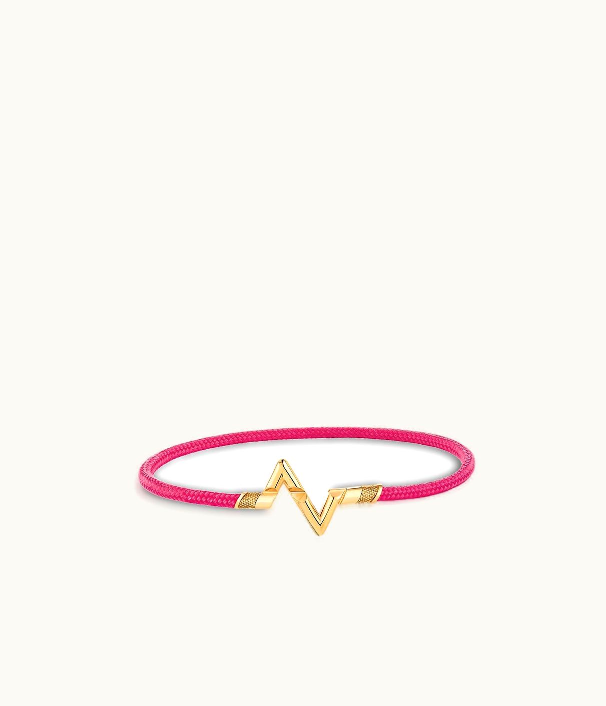Louis Vuitton Louis Vuitton LV Volt Upside Down Play Small Bracelet, Yellow Gold UZ0149095