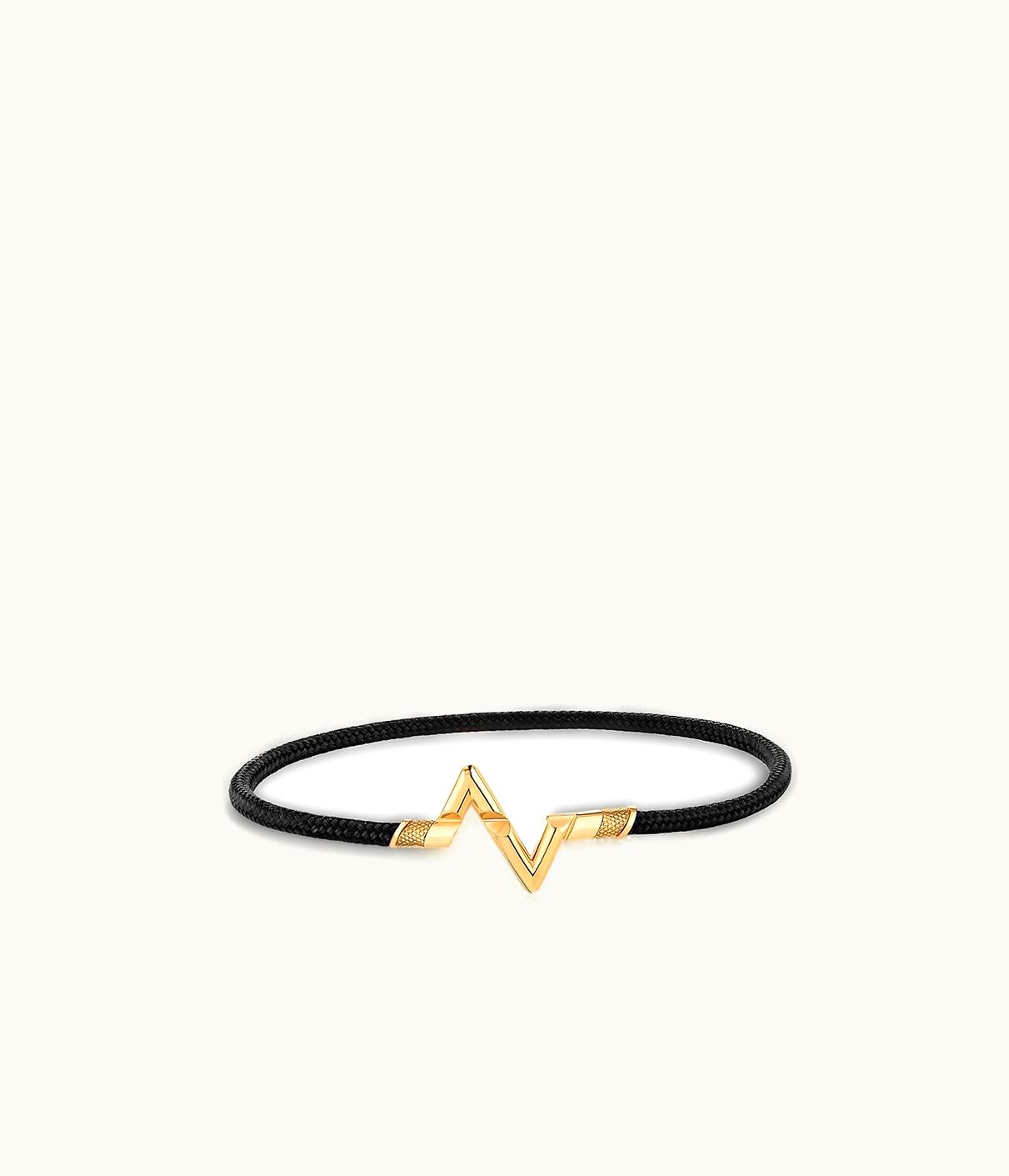 Louis Vuitton Louis Vuitton LV Volt Upside Down Play Small Bracelet, Yellow Gold UZ0149096