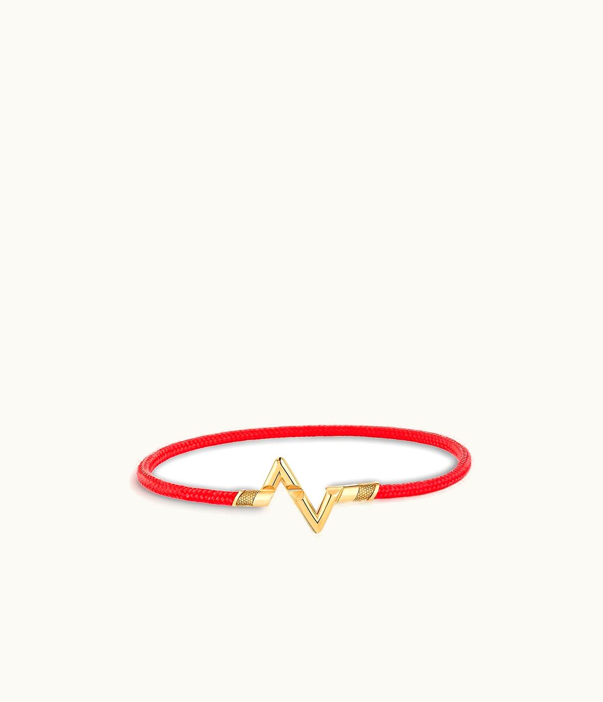 Louis Vuitton Louis Vuitton LV Volt Upside Down Play Small Bracelet, Yellow Gold UZ0149097