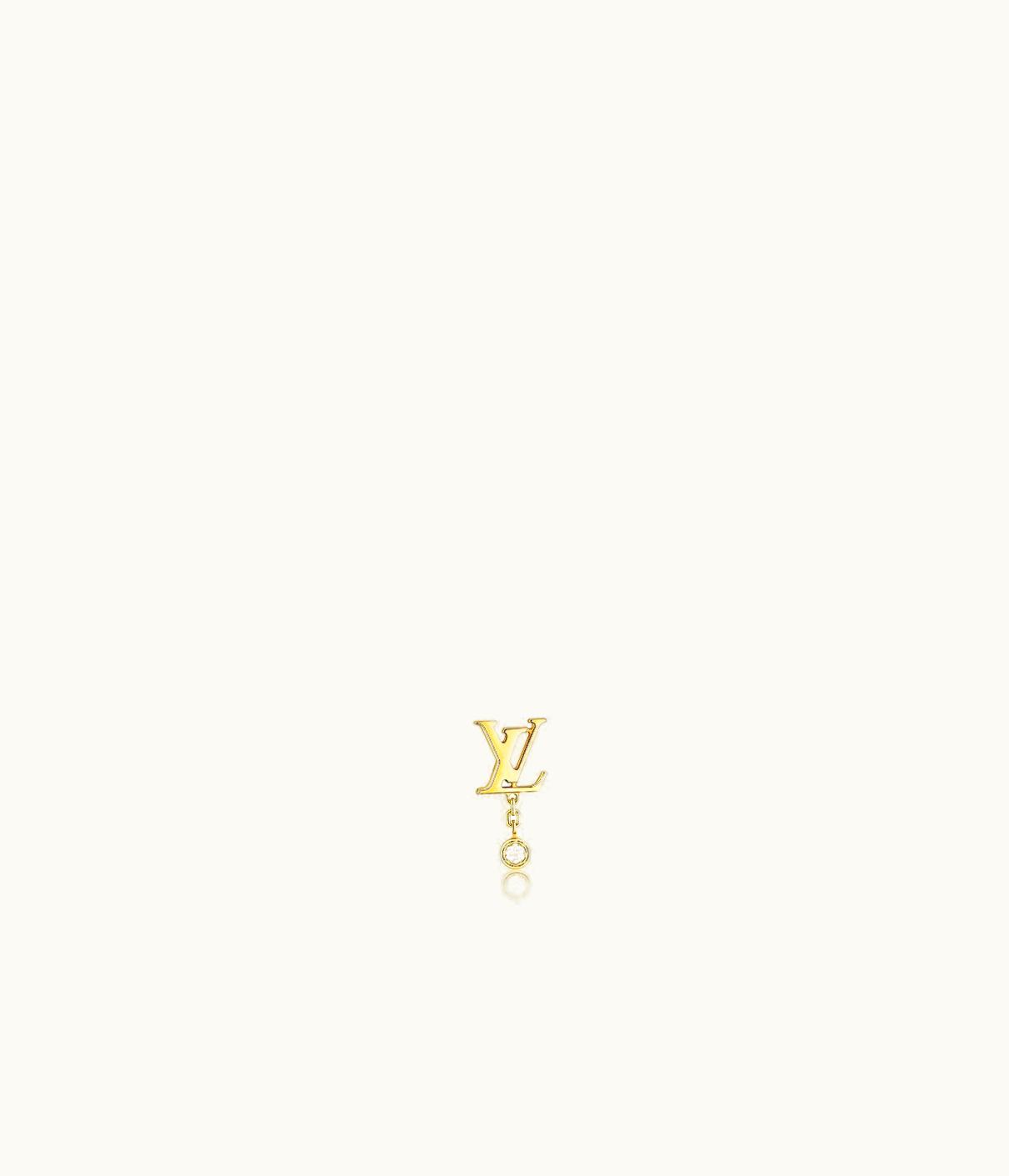 Louis Vuitton Louis Vuitton Idylle Blossom LV Ear Stud, Yellow Gold And Diamond - PER Unit