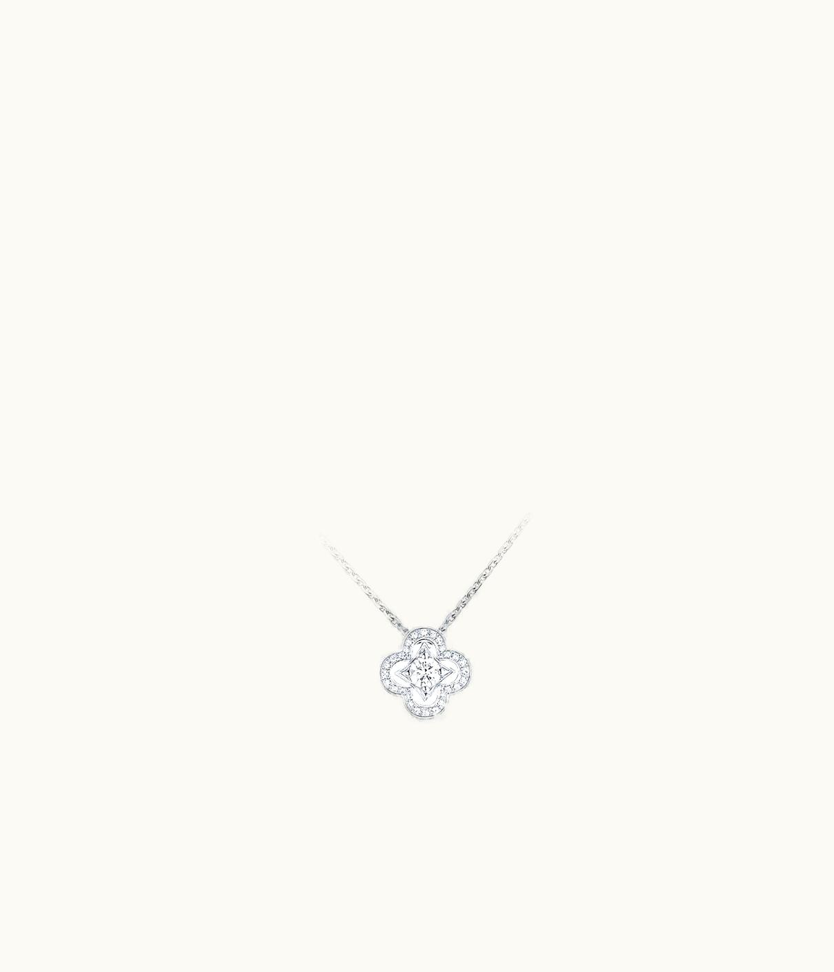 Louis Vuitton Louis Vuitton Les Ardentes Pendant, White Gold And Diamonds