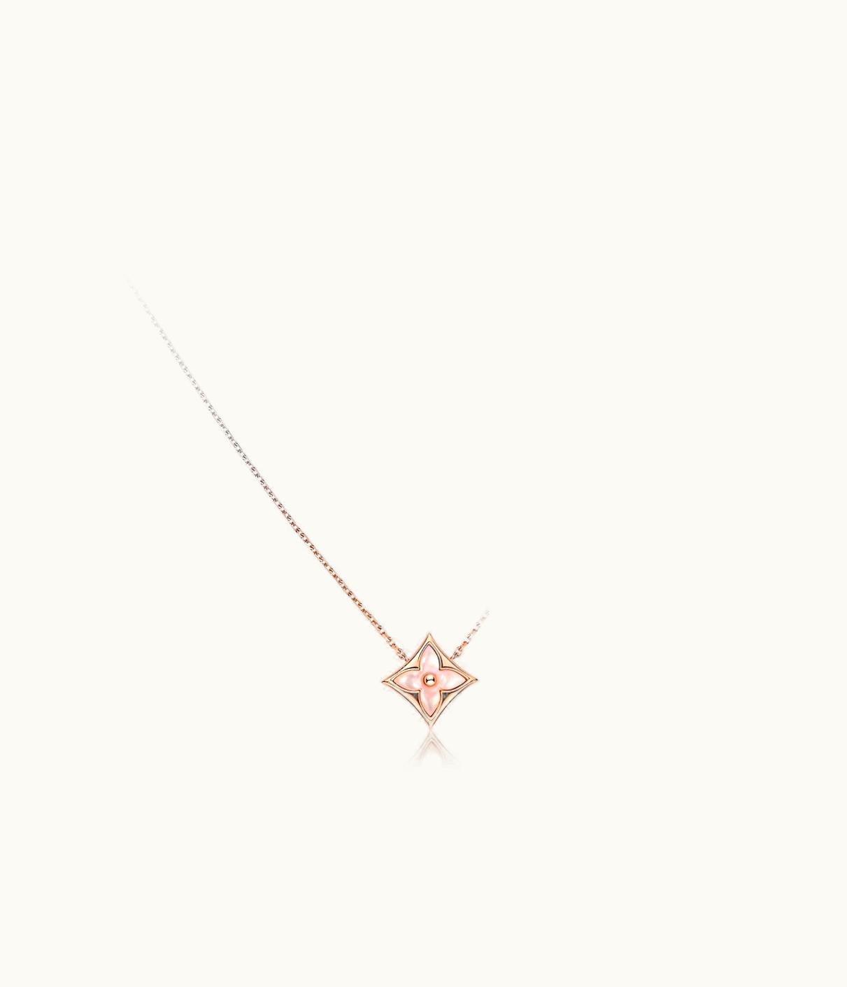 Louis Vuitton Louis Vuitton Colour Blossom BB Star Pendant, Pink Gold, Pink Mother-Of-Pearl And Diamond