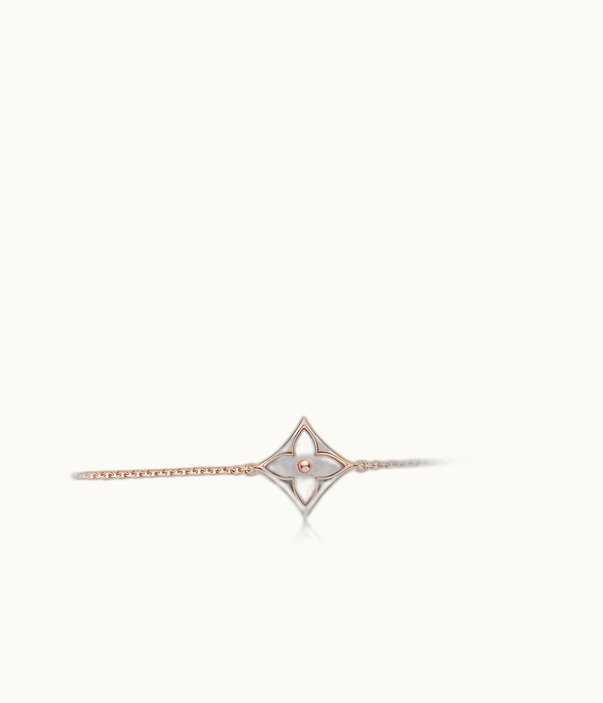 Louis Vuitton Louis Vuitton Colour Blossom Star Bracelet, Pink Gold And White Mother-Of-Pearl