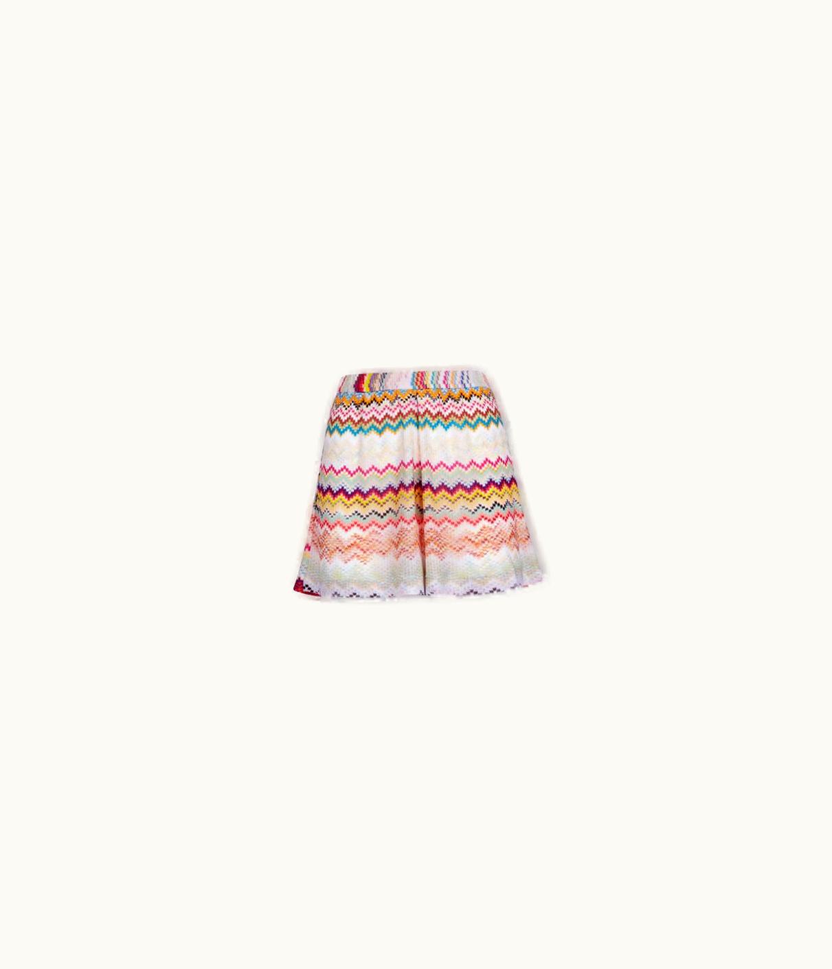 Missoni Missoni Viscose Cover Up Shorts With 3D Technique