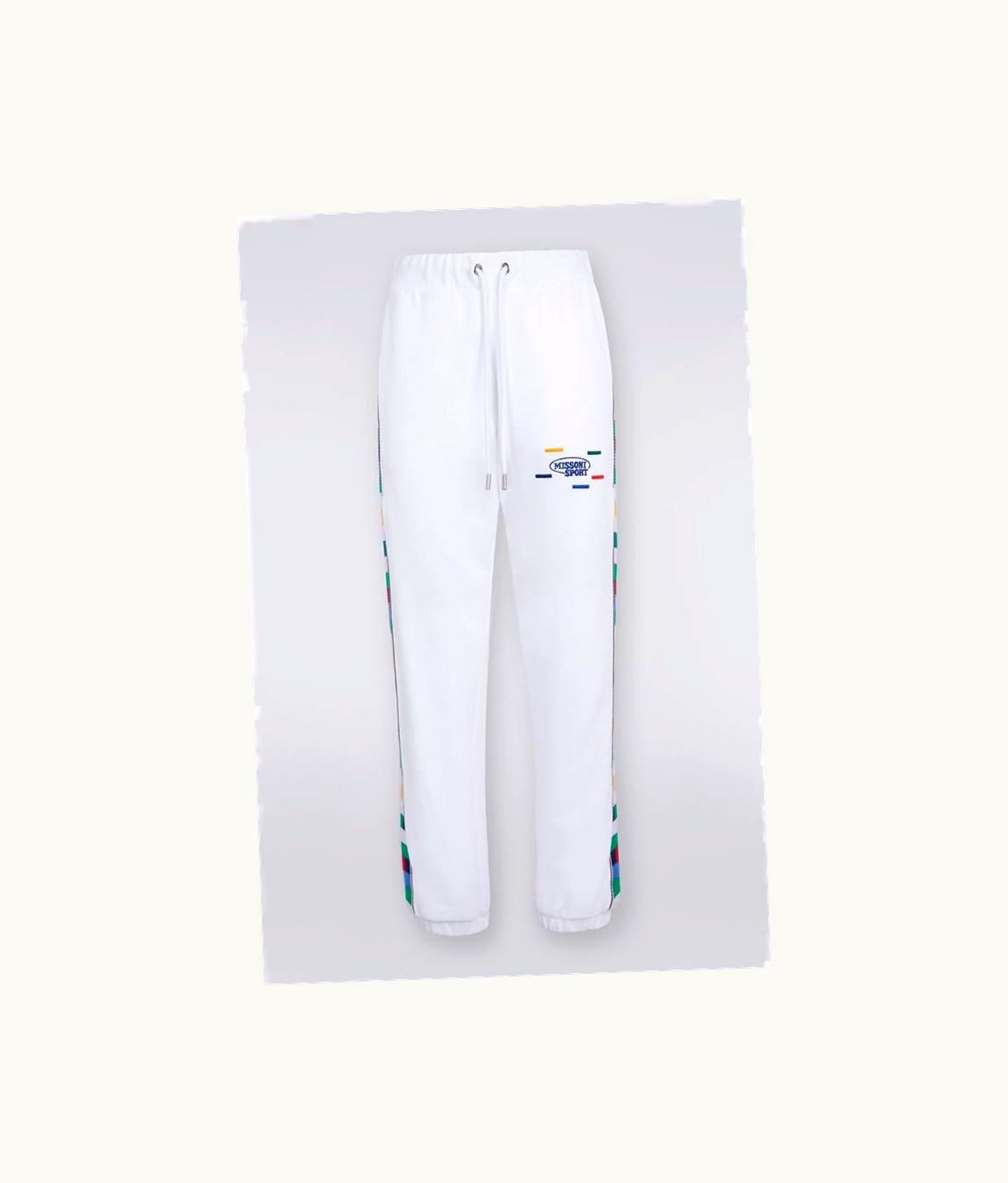 Missoni Missoni Cotton Sports Trousers With Knitted Bands UZ0150471