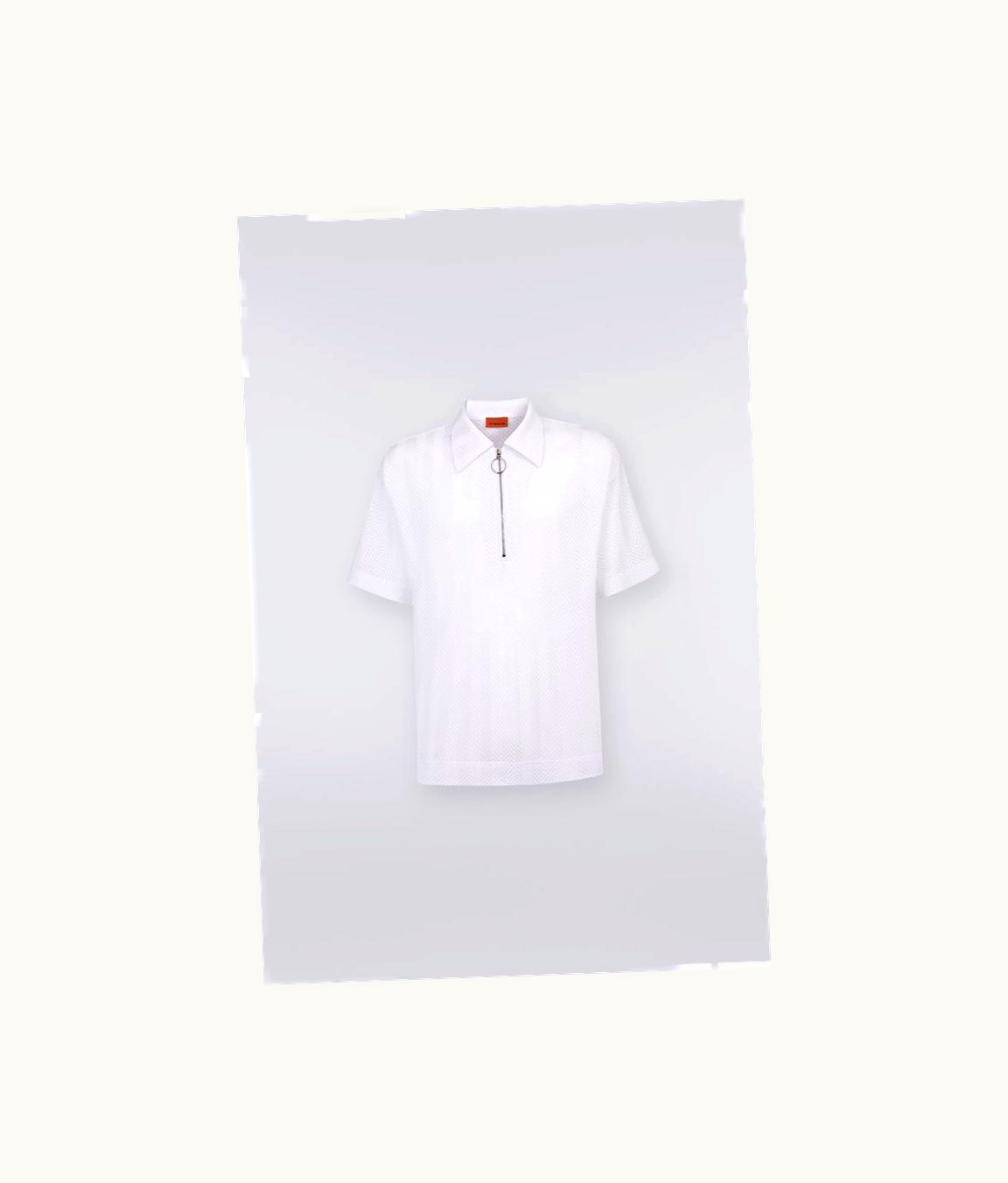 Missoni Missoni Cotton And Viscose Short-Sleeved Polo Shirt UZ0150687