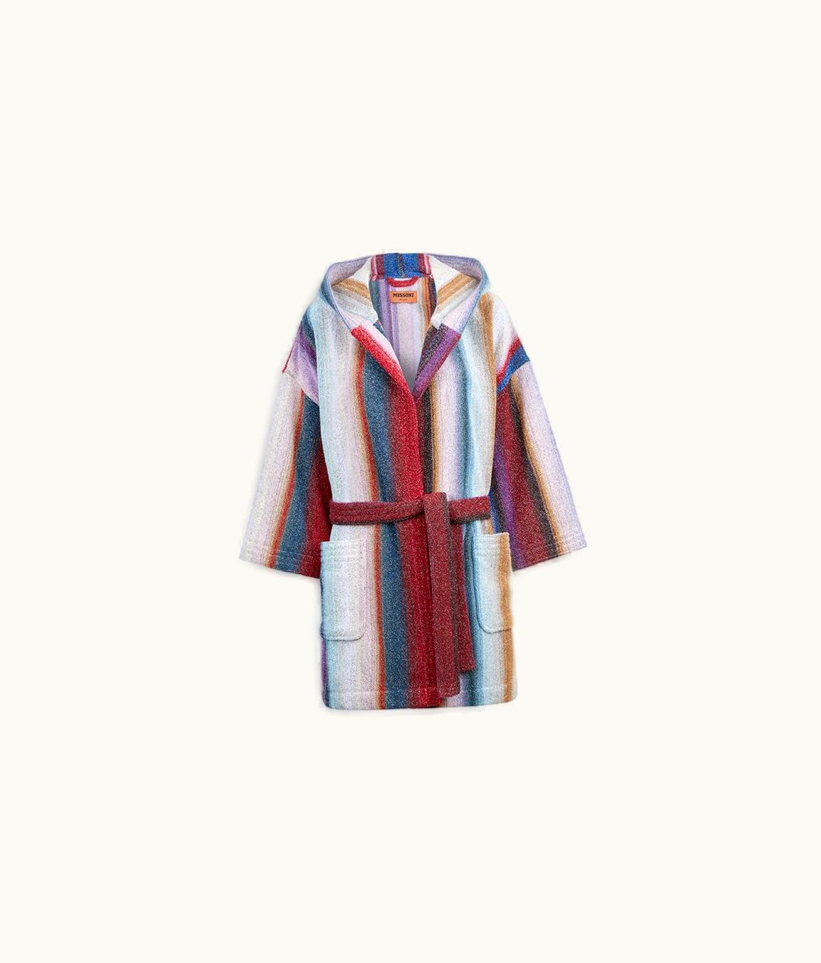 Missoni Missoni Short Hooded Cotton And Lurex Robe UZ0150763