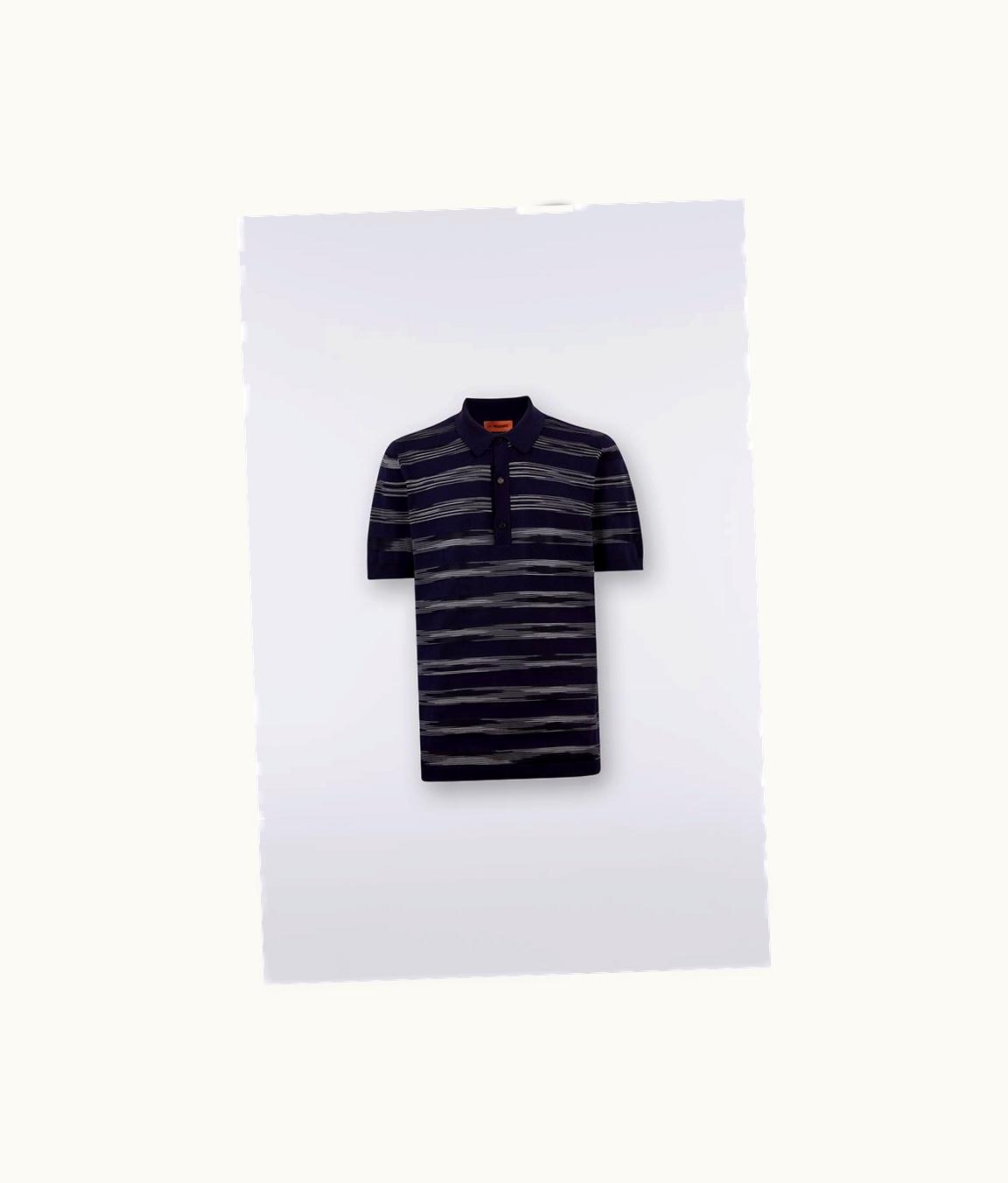 Missoni Missoni Cotton And Viscose Short-Sleeved Polo Shirt UZ0151142