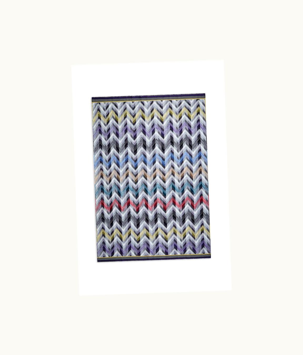 Missoni Missoni Pure Wool Tartan Blanket With Chevron Pattern UZ0151521