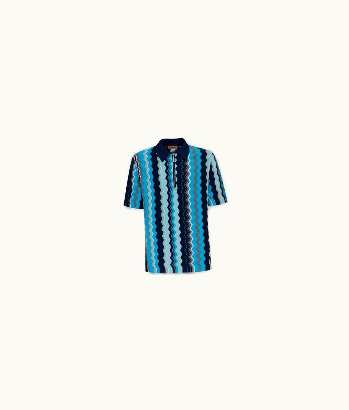 Missoni Missoni Cotton And Viscose Short-Sleeved Polo Shirt UZ0151524