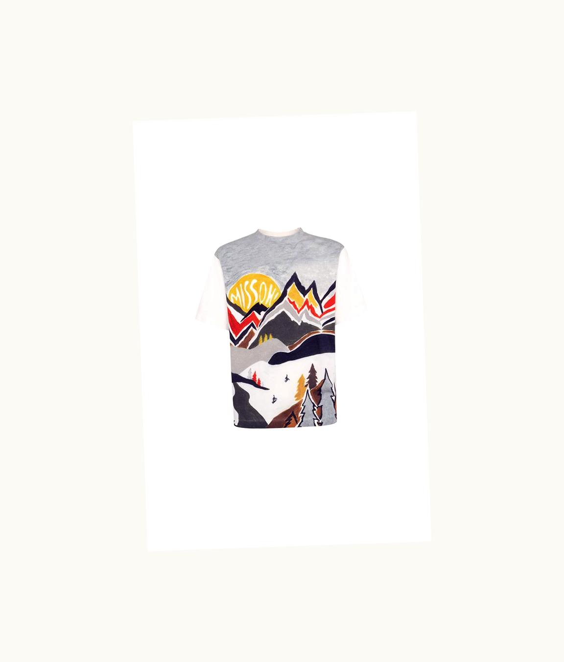 Missoni Missoni Crew-Neck T-Shirt With Short Sleeves White UZ0151788