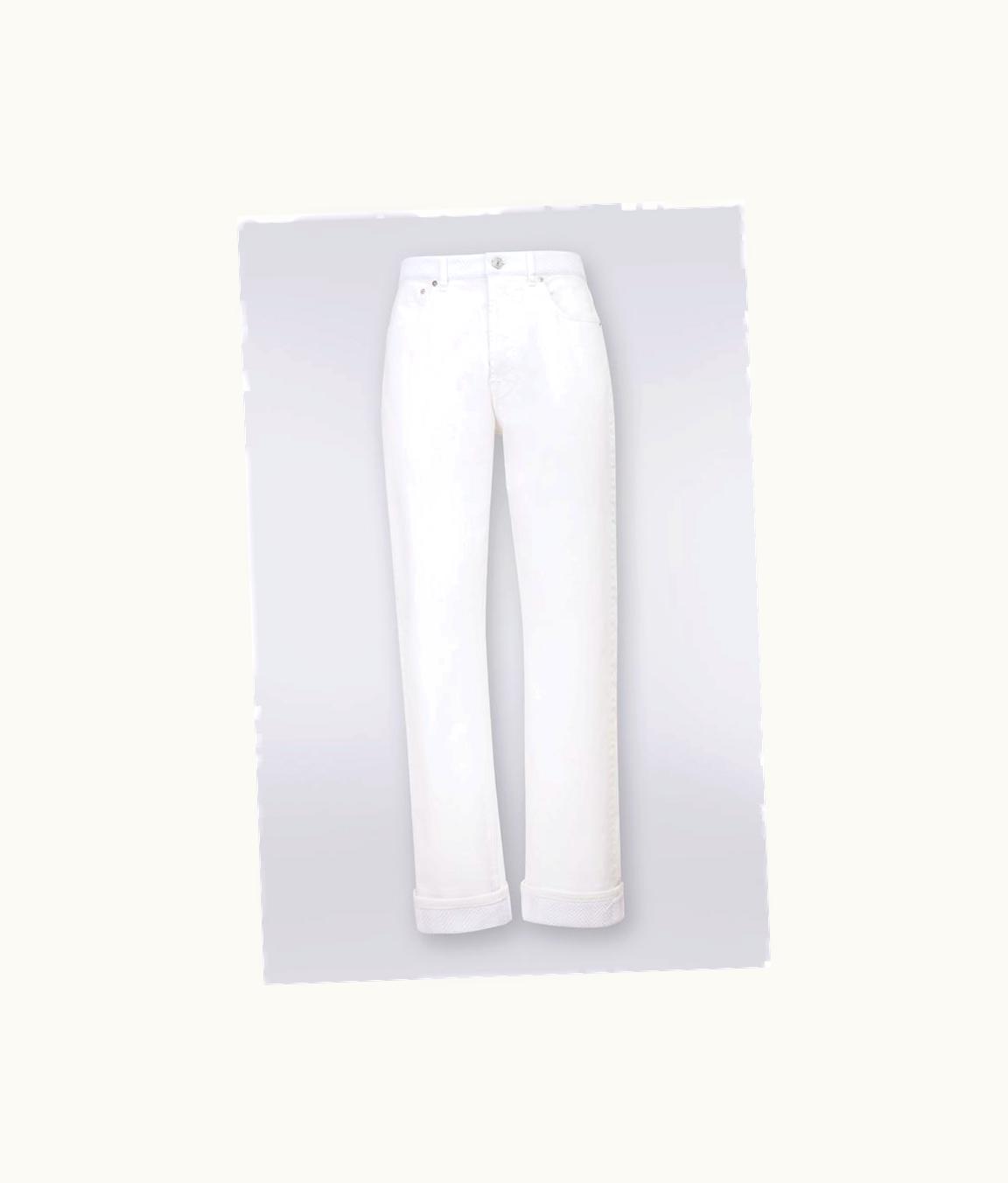Missoni Missoni Stretch Cotton Five-Pocket Trousers With Knitted Inserts UZ0151907