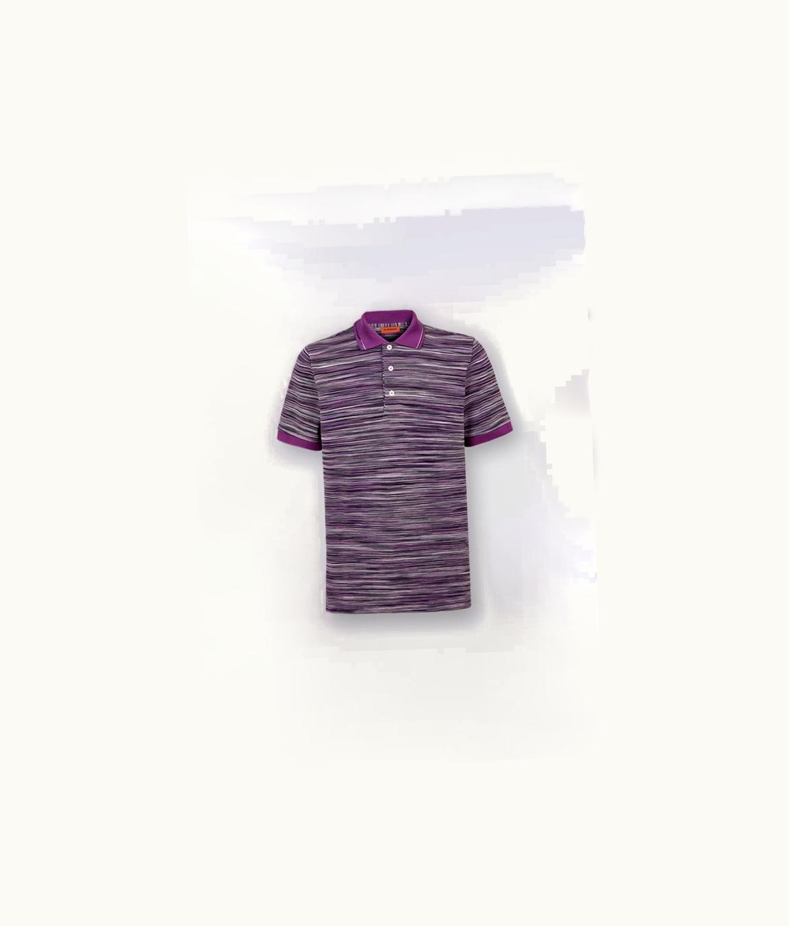Missoni Missoni Slub Cotton Polo Shirt With Plain Details