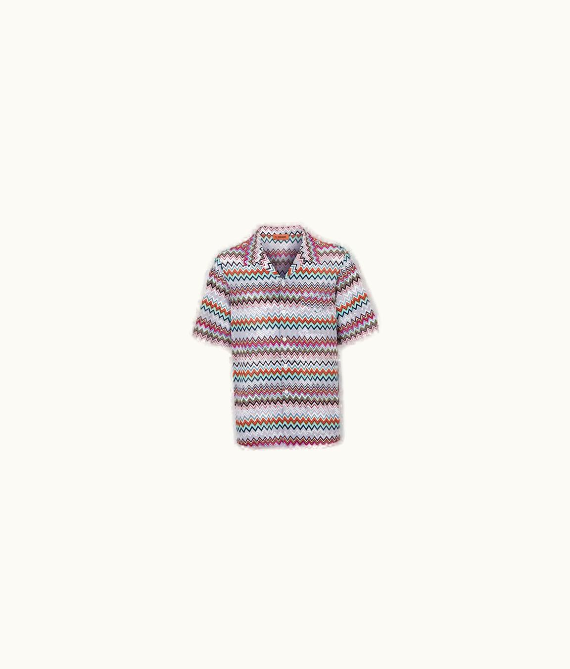 Missoni Missoni Short-Sleeved Cotton And Viscose Bowling Shirt UZ0152133