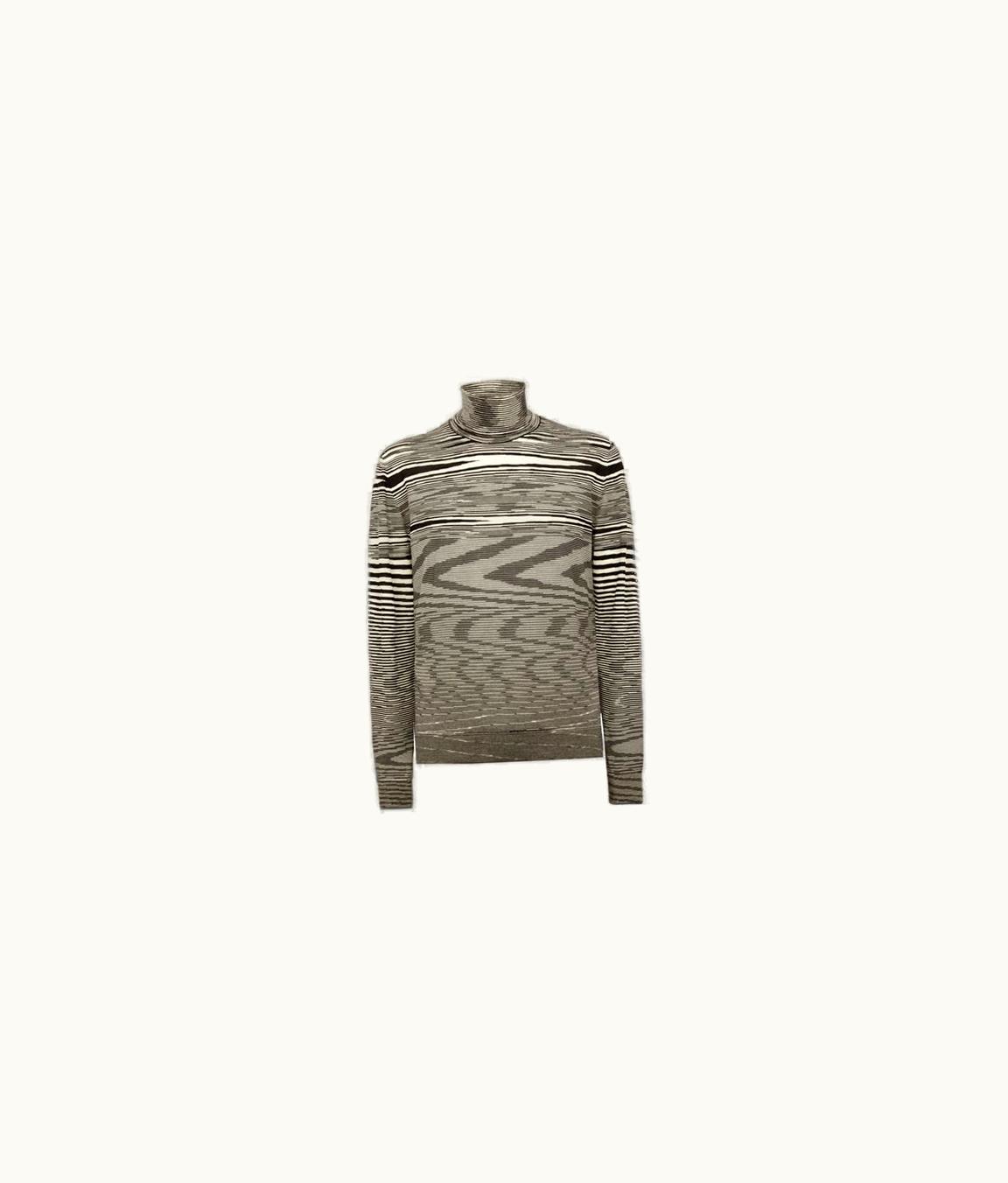 Missoni Missoni Sweater With Long Sleeves Black And White UZ0152260