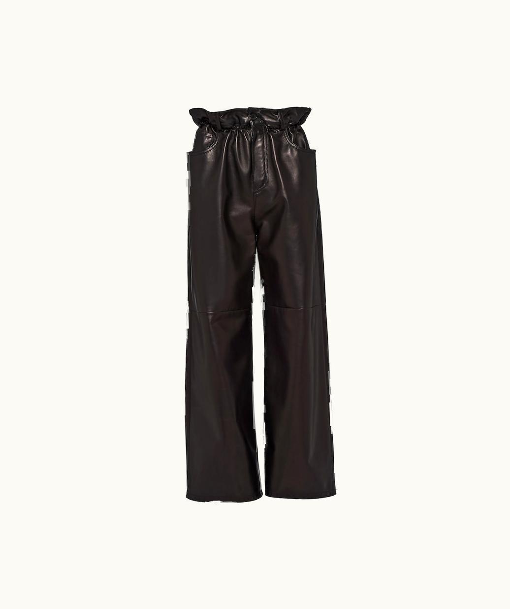 Miu Miu Miu Miu Nappa Leather Pants UZ0152596