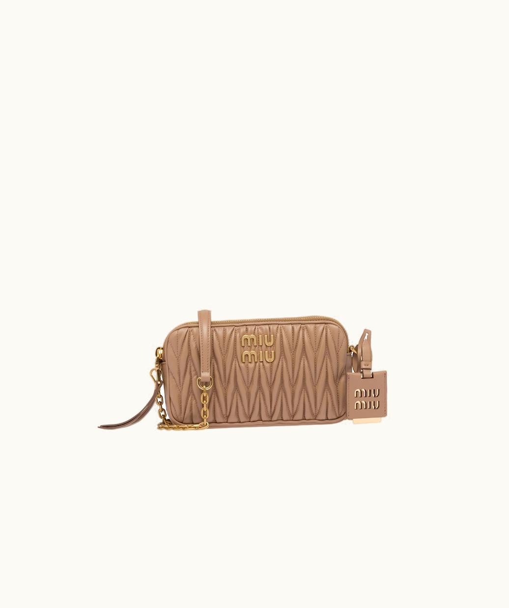 Miu Miu Miu Miu Matelassé Nappa Leather Mini-Bag UZ0152716
