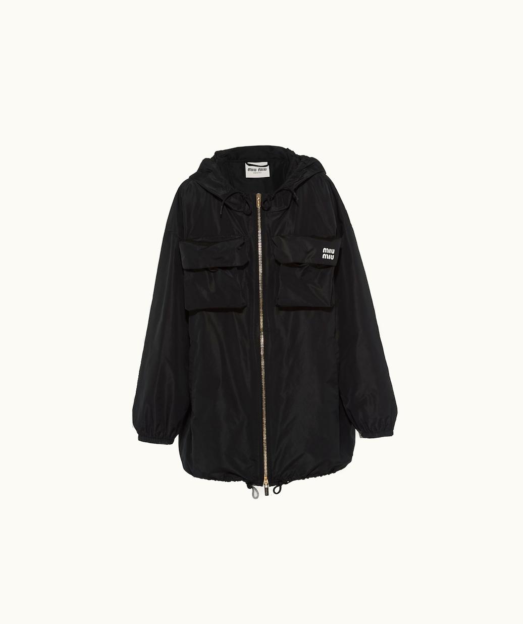 Miu Miu Miu Miu Technical Fabric Blouson Jacket UZ0152831