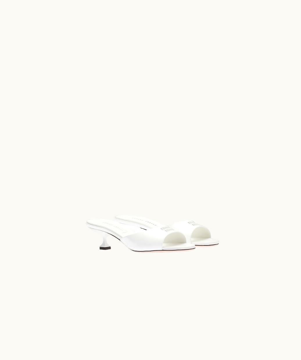 Miu Miu Miu Miu Patent Leather Sandals UZ0152883