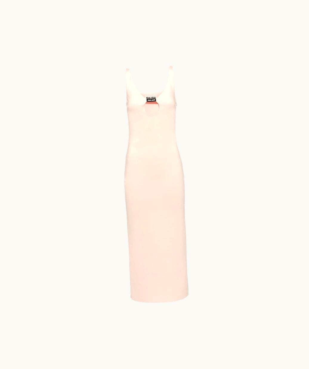 Miu Miu Miu Miu Stretch Jersey Dress