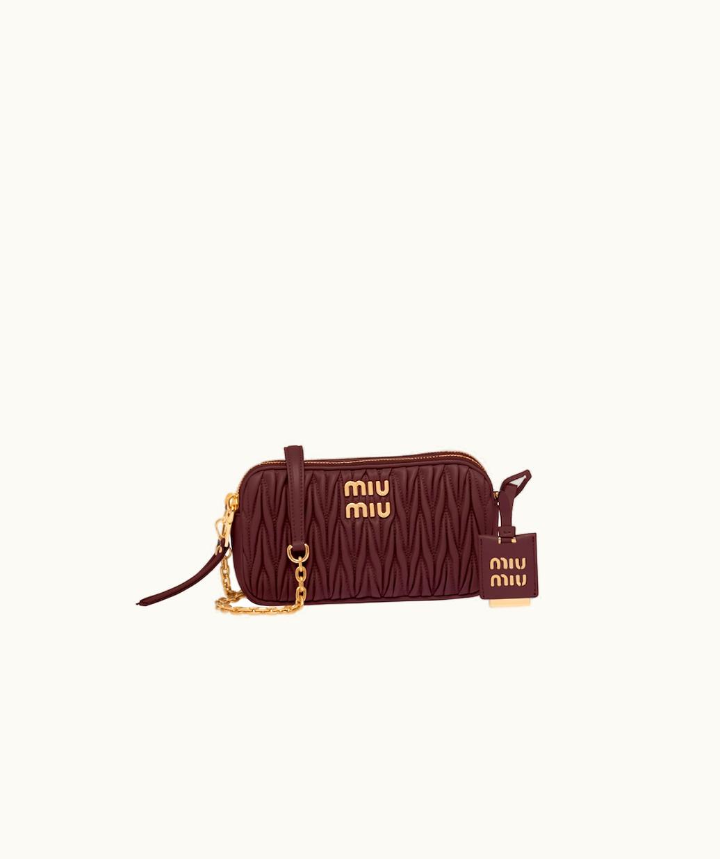 Miu Miu Miu Miu Matelassé Nappa Leather Mini-Bag UZ0153024