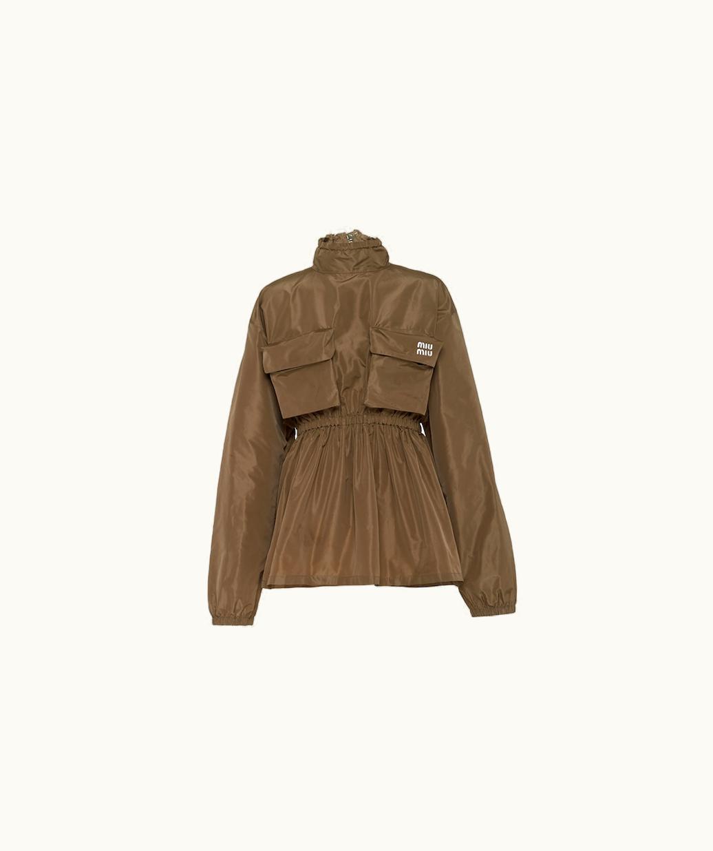 Miu Miu Miu Miu Technical Fabric Top